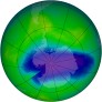 Antarctic Ozone 2003-10-30
